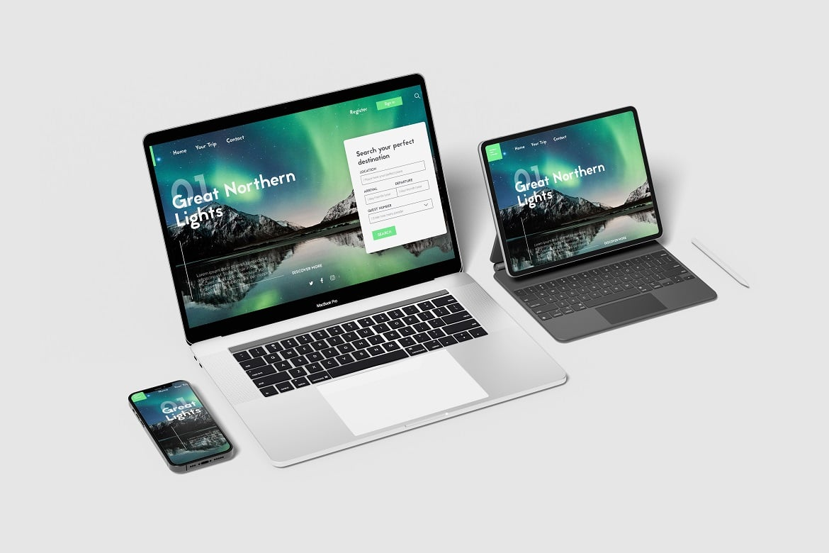 图片[2]-Responsive Screen Devices – Mockup（158088）-技能树